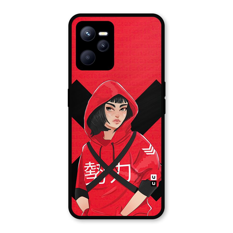 Money Heist Tokyo Digital Art Metal Back Case for Realme C35
