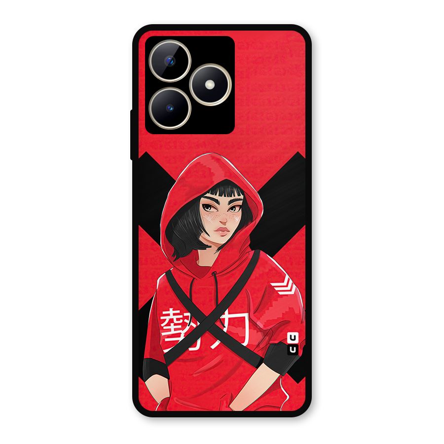 Money Heist Tokyo Digital Art Metal Back Case for Realme C53