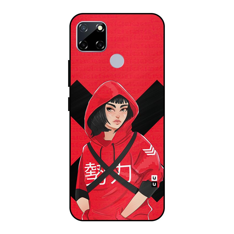 Money Heist Tokyo Digital Art Metal Back Case for Realme Narzo 20