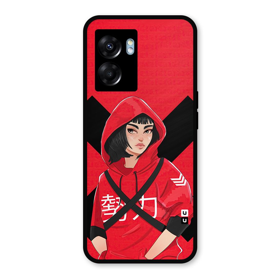 Money Heist Tokyo Digital Art Metal Back Case for Realme Narzo 50 5G
