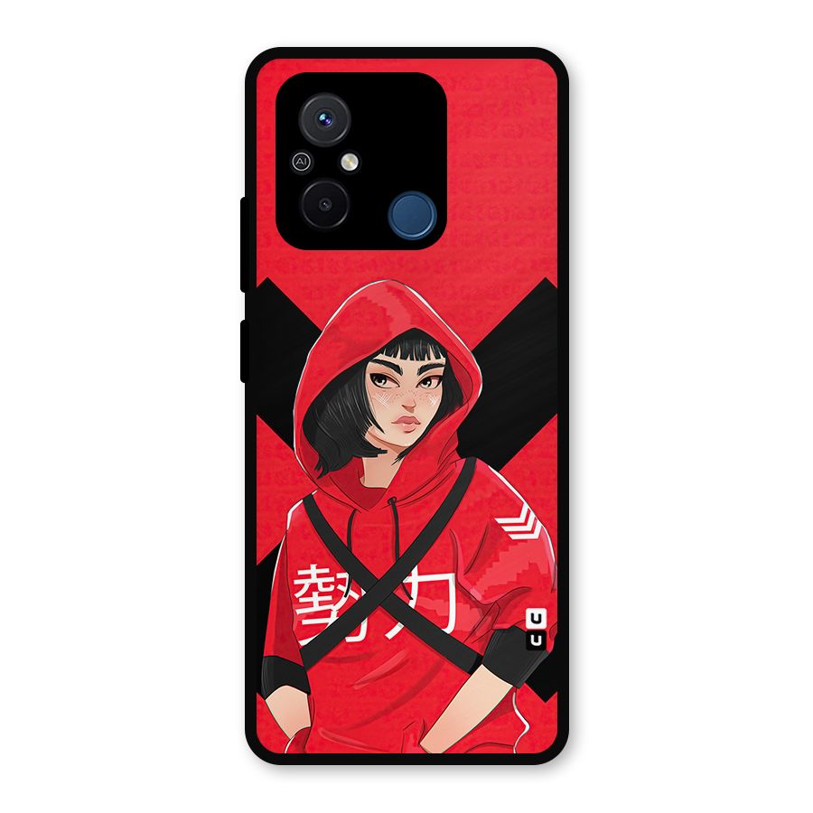 Money Heist Tokyo Digital Art Metal Back Case for Redmi 12C