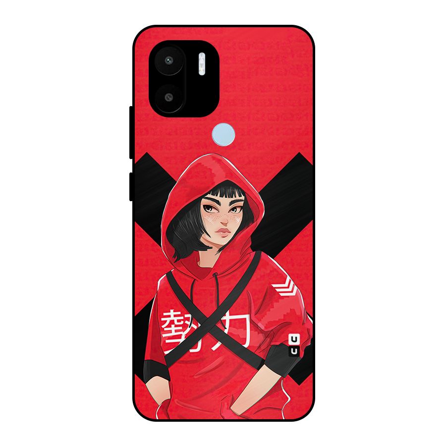 Money Heist Tokyo Digital Art Metal Back Case for Redmi A1+