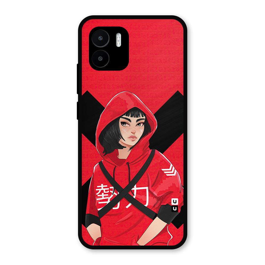 Money Heist Tokyo Digital Art Metal Back Case for Redmi A2