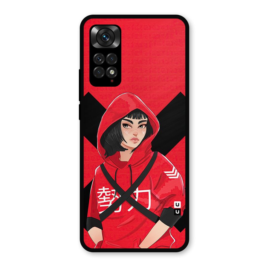 Money Heist Tokyo Digital Art Metal Back Case for Redmi Note 11