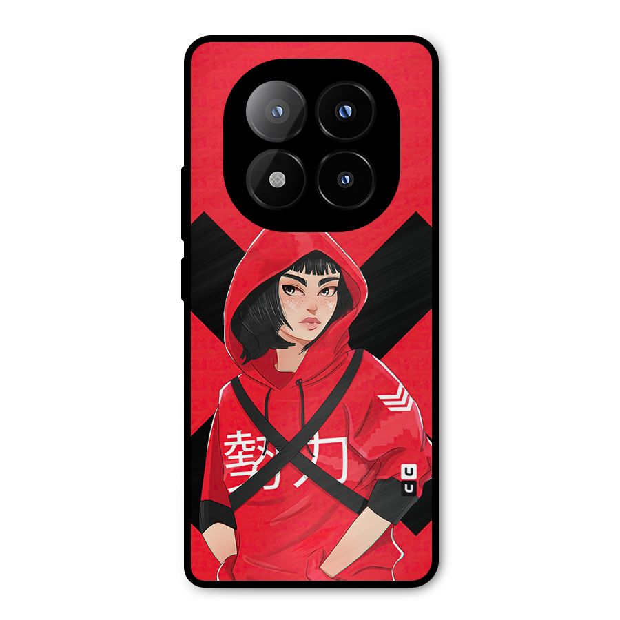 Money Heist Tokyo Digital Art Metal Back Case for Redmi Note 14 Pro Plus 5G