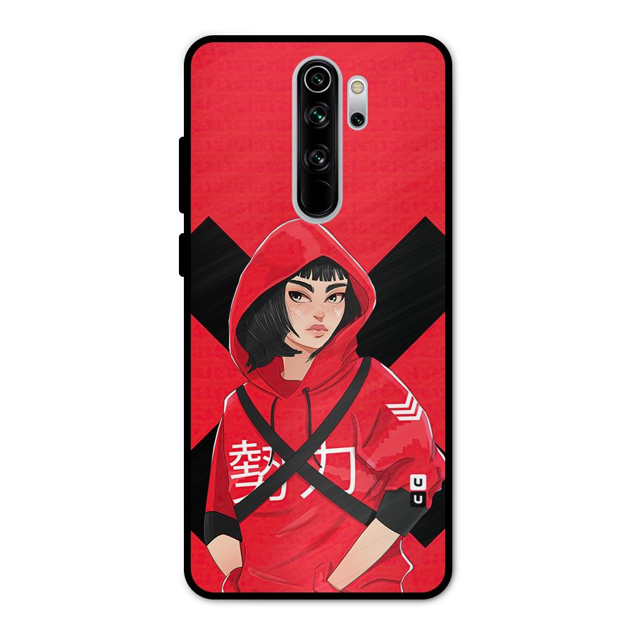 Money Heist Tokyo Digital Art Metal Back Case for Redmi Note 8 Pro