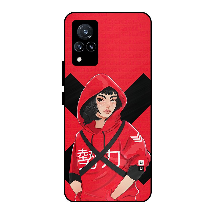 Money Heist Tokyo Digital Art Metal Back Case for Vivo V21 5G