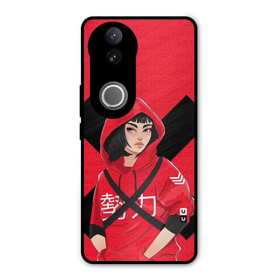 Money Heist Tokyo Digital Art Metal Back Case for Vivo V50e