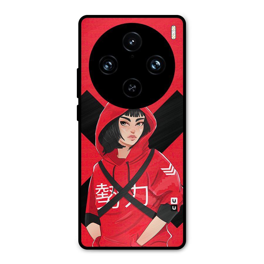 Money Heist Tokyo Digital Art Metal Back Case for Vivo X100 Pro
