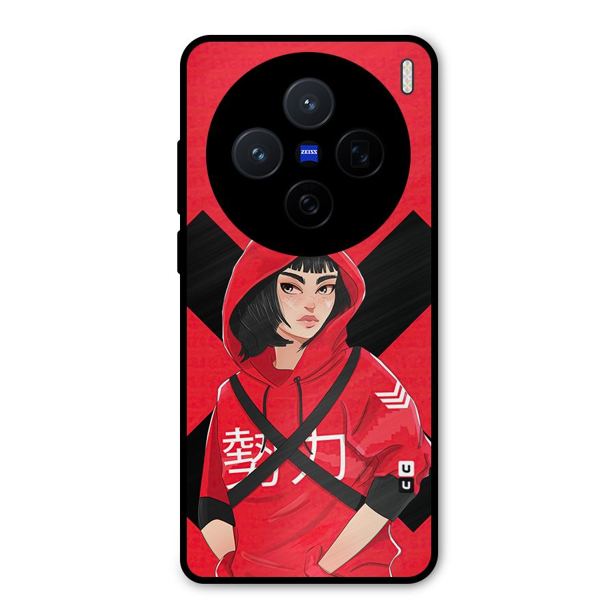 Money Heist Tokyo Digital Art Metal Back Case for Vivo X200