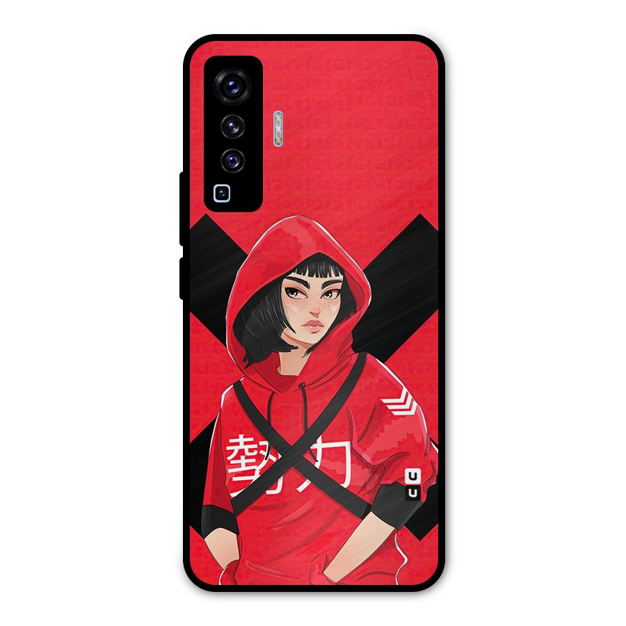 Money Heist Tokyo Digital Art Metal Back Case for Vivo X50