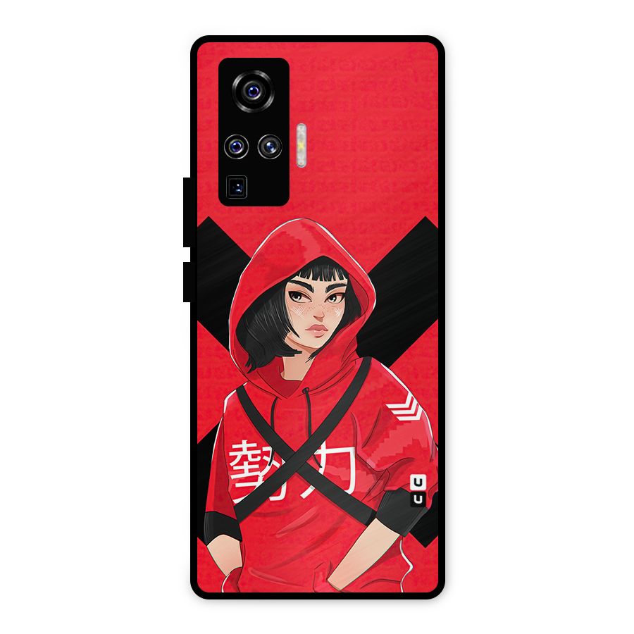 Money Heist Tokyo Digital Art Metal Back Case for Vivo X50 Pro