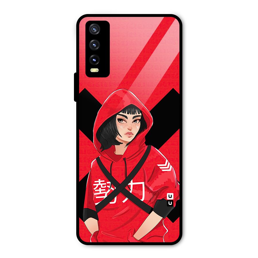 Money Heist Tokyo Digital Art Metal Back Case for Vivo Y20g