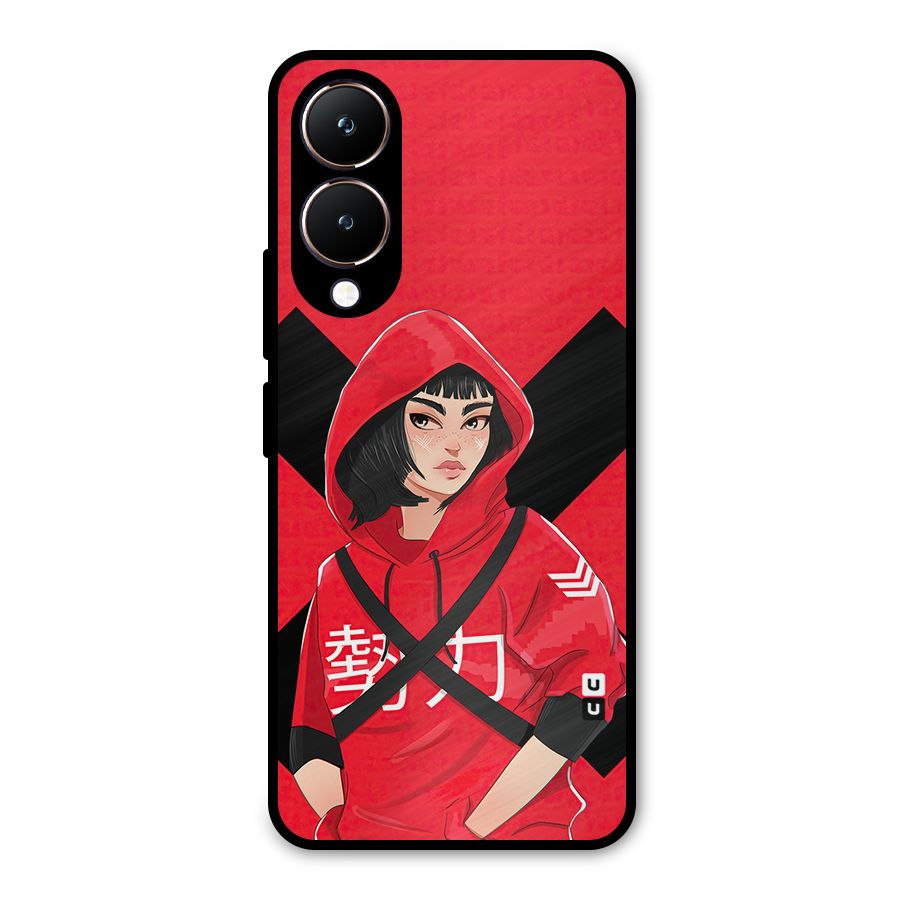 Money Heist Tokyo Digital Art Metal Back Case for Vivo Y28