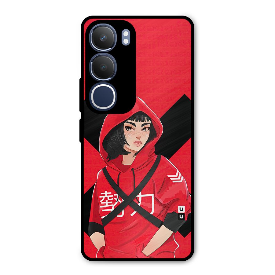 Money Heist Tokyo Digital Art Metal Back Case for Vivo Y29