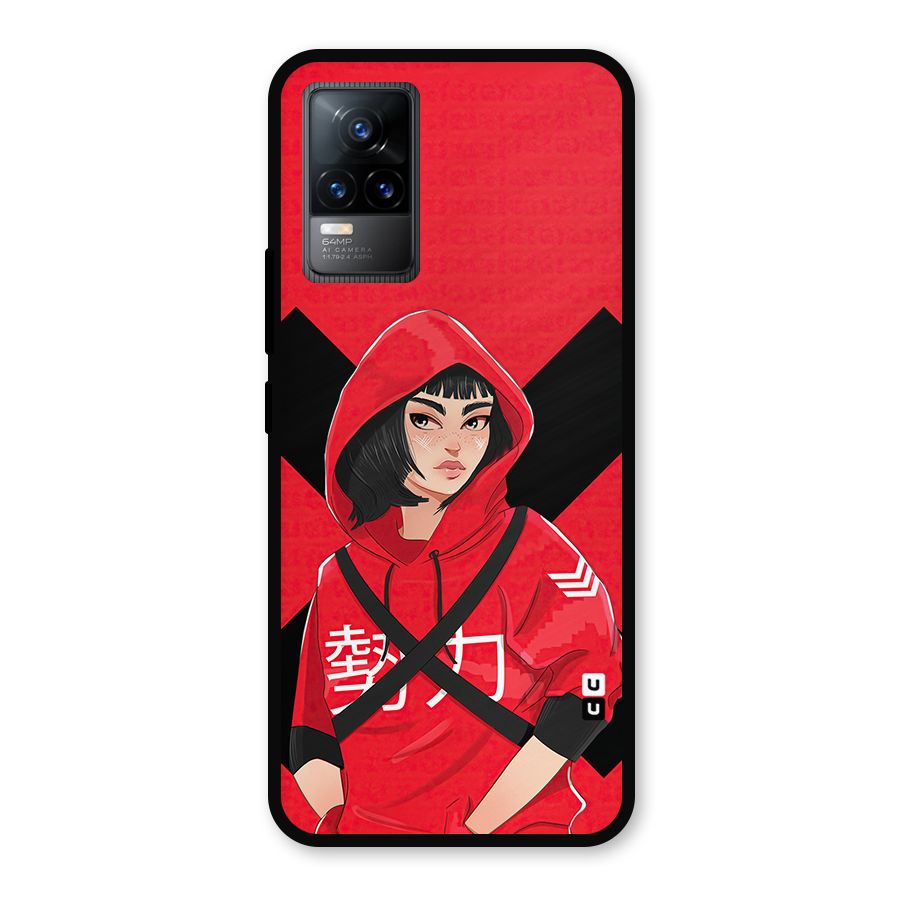 Money Heist Tokyo Digital Art Metal Back Case for Vivo Y73