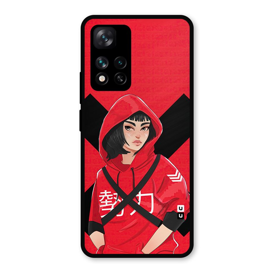 Money Heist Tokyo Digital Art Metal Back Case for Xiaomi 11i Hypercharge 5G