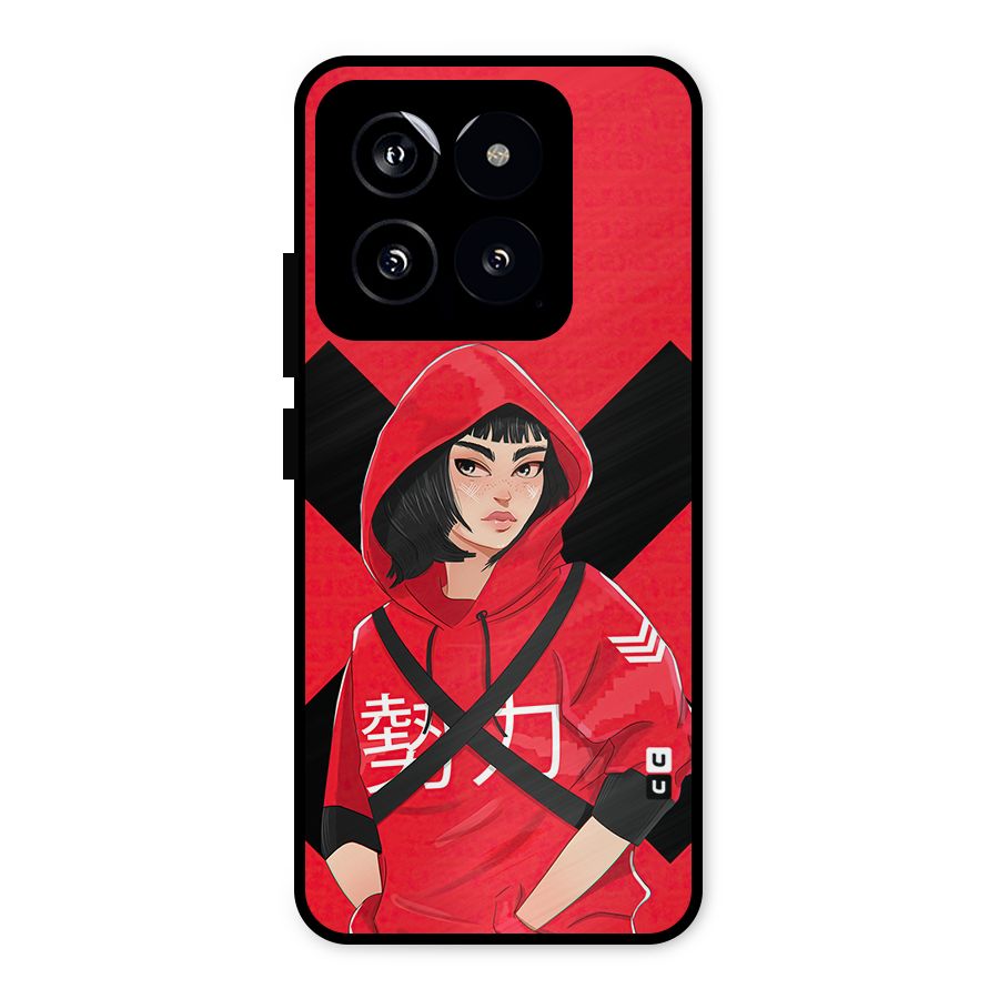 Money Heist Tokyo Digital Art Metal Back Case for Xiaomi 14