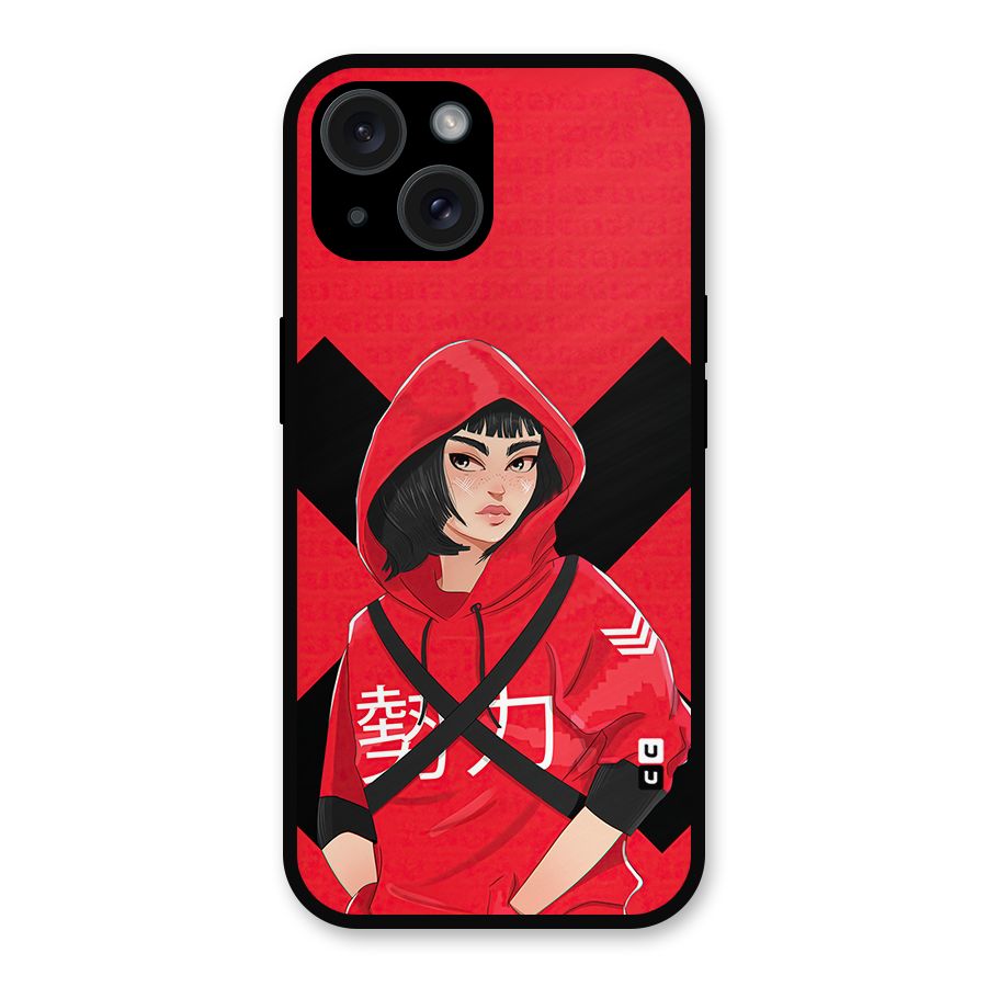 Money Heist Tokyo Digital Art Metal Back Case for iPhone 15