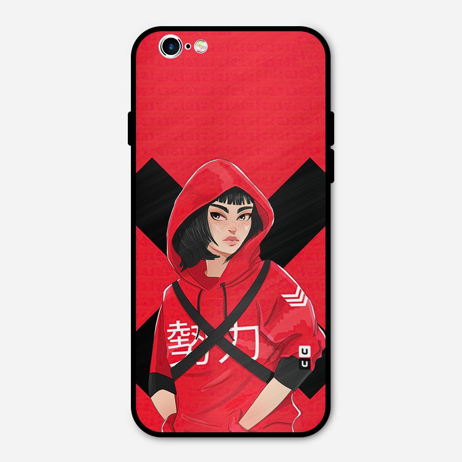 Money Heist Tokyo Digital Art Metal Back Case for iPhone 6 6s