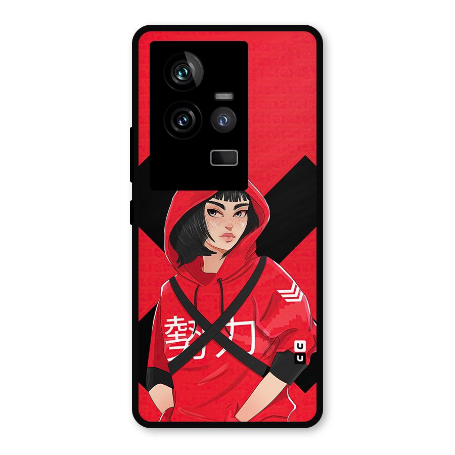 Money Heist Tokyo Digital Art Metal Back Case for iQOO 11 5G
