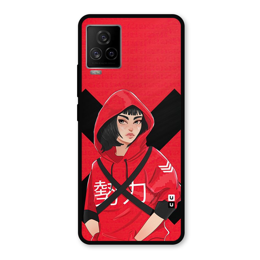 Money Heist Tokyo Digital Art Metal Back Case for iQOO 7 Legend 5G