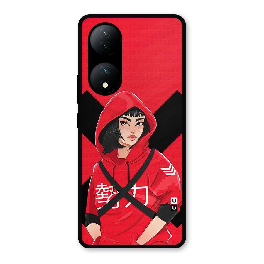 Money Heist Tokyo Digital Art Metal Back Case for iQOO Z7s