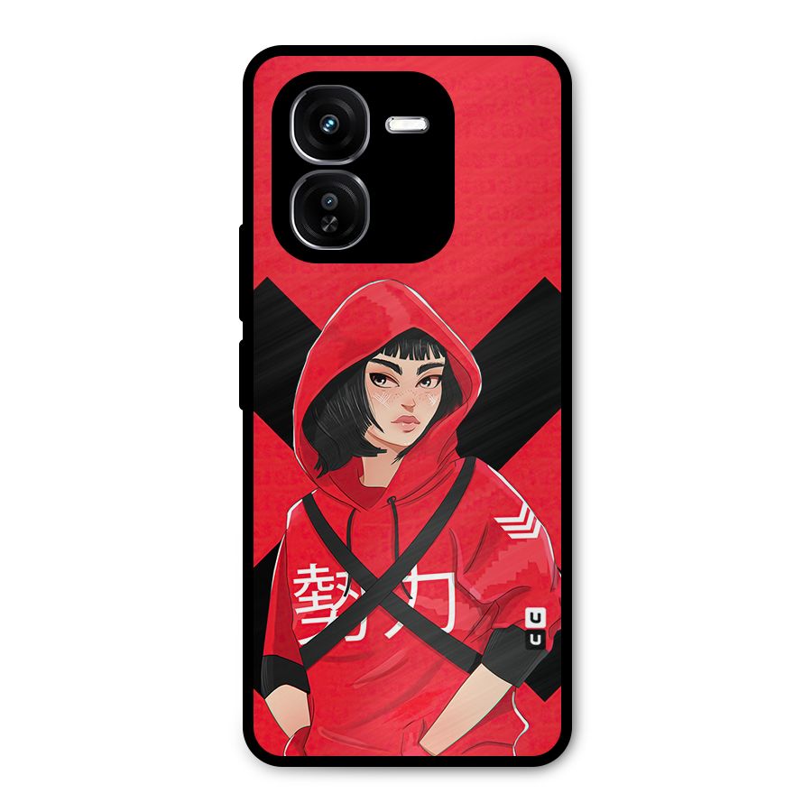 Money Heist Tokyo Digital Art Metal Back Case for iQOO Z9x