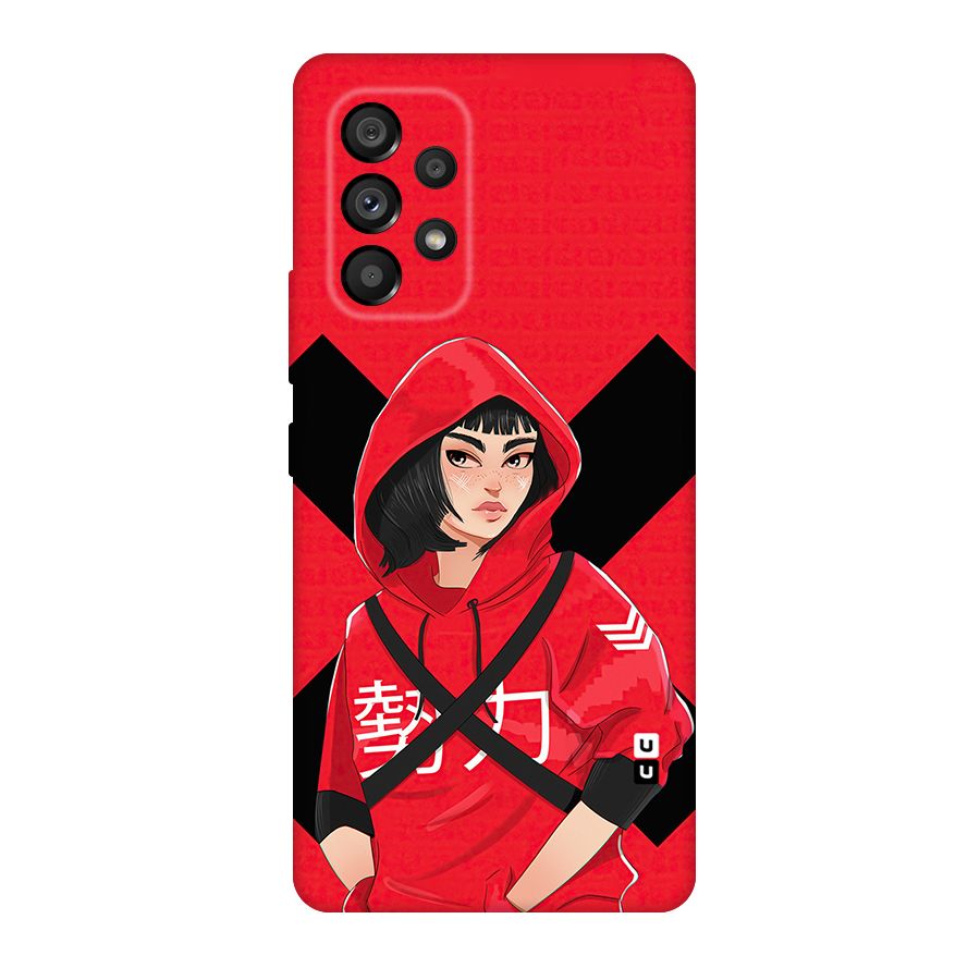 Money Heist Tokyo Digital Art Original Polycarbonate Back Case for Galaxy A53 5G