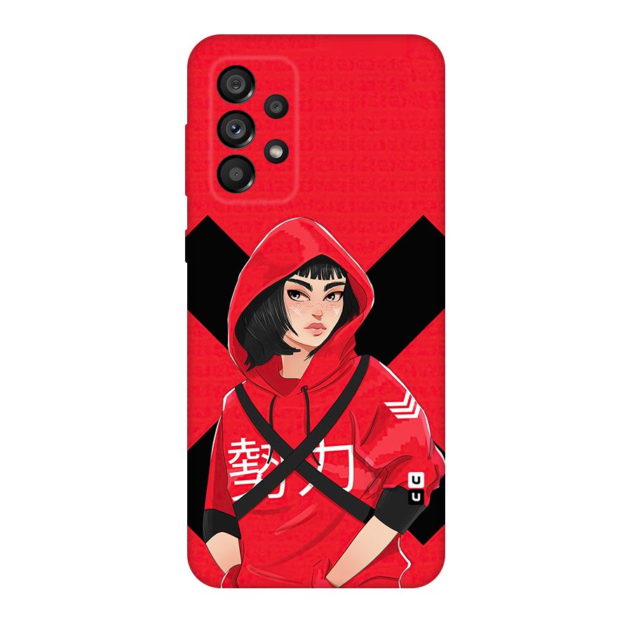 Money Heist Tokyo Digital Art Original Polycarbonate Back Case for Galaxy A73 5G