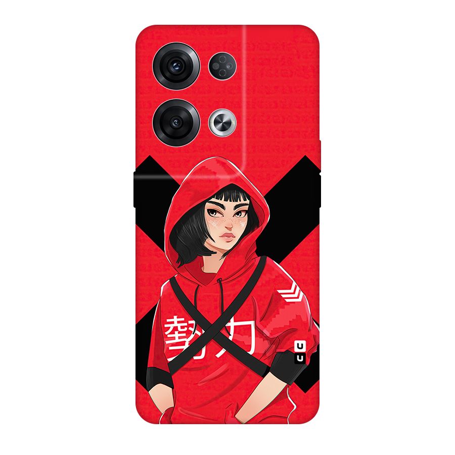 Money Heist Tokyo Digital Art Original Polycarbonate Back Case for Oppo Reno8 Pro 5G