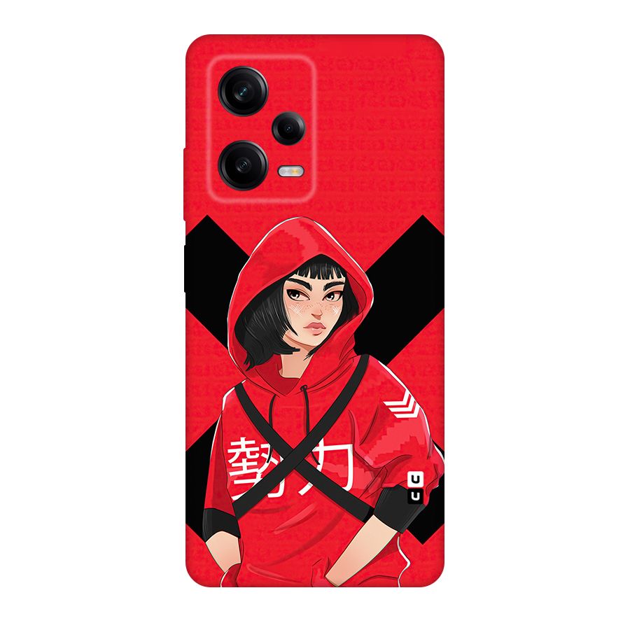Money Heist Tokyo Digital Art Original Polycarbonate Back Case for Redmi Note 12 Pro