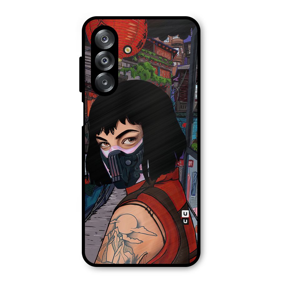 Money Heist Tokyo Mask Metal Back Case for Galaxy A26
