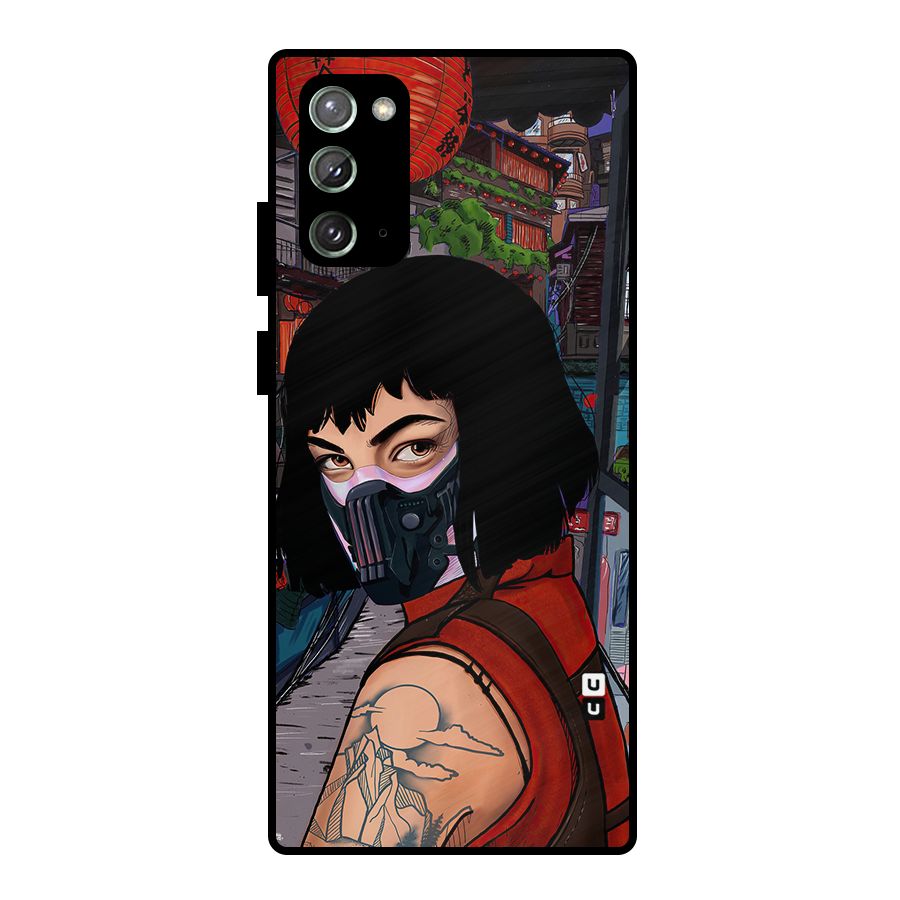 Money Heist Tokyo Mask Metal Back Case for Galaxy Note 20