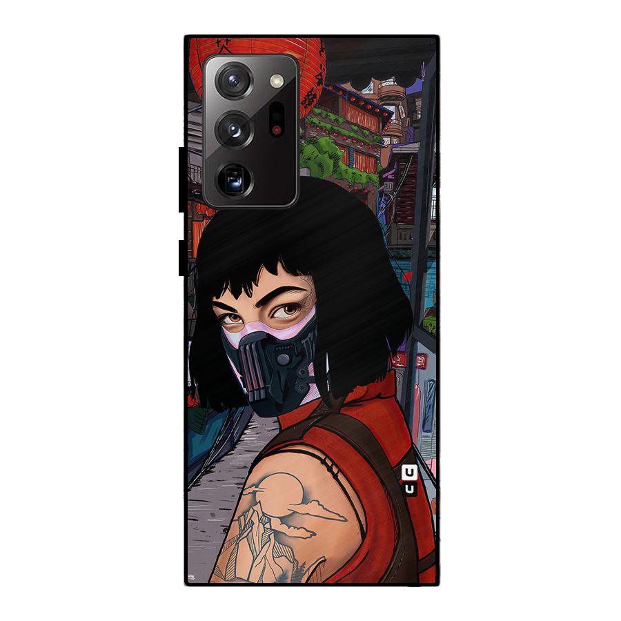 Money Heist Tokyo Mask Metal Back Case for Galaxy Note 20 Ultra