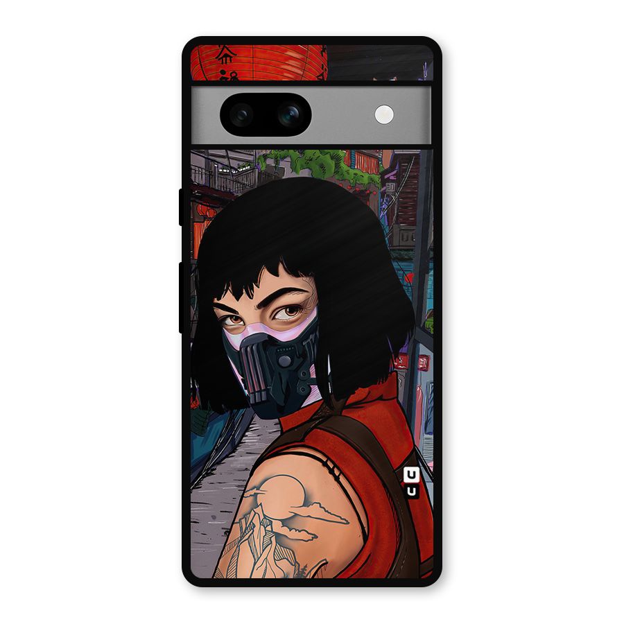 Money Heist Tokyo Mask Metal Back Case for Google Pixel 7a