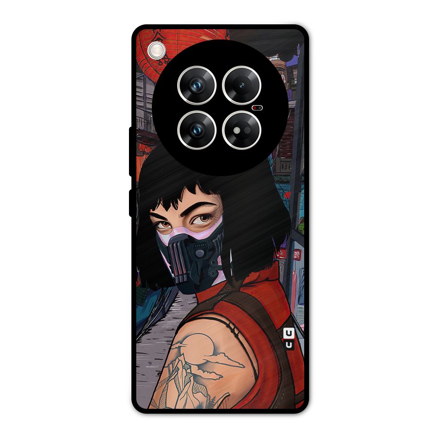 Money Heist Tokyo Mask Metal Back Case for Infinix Zero 40 5G
