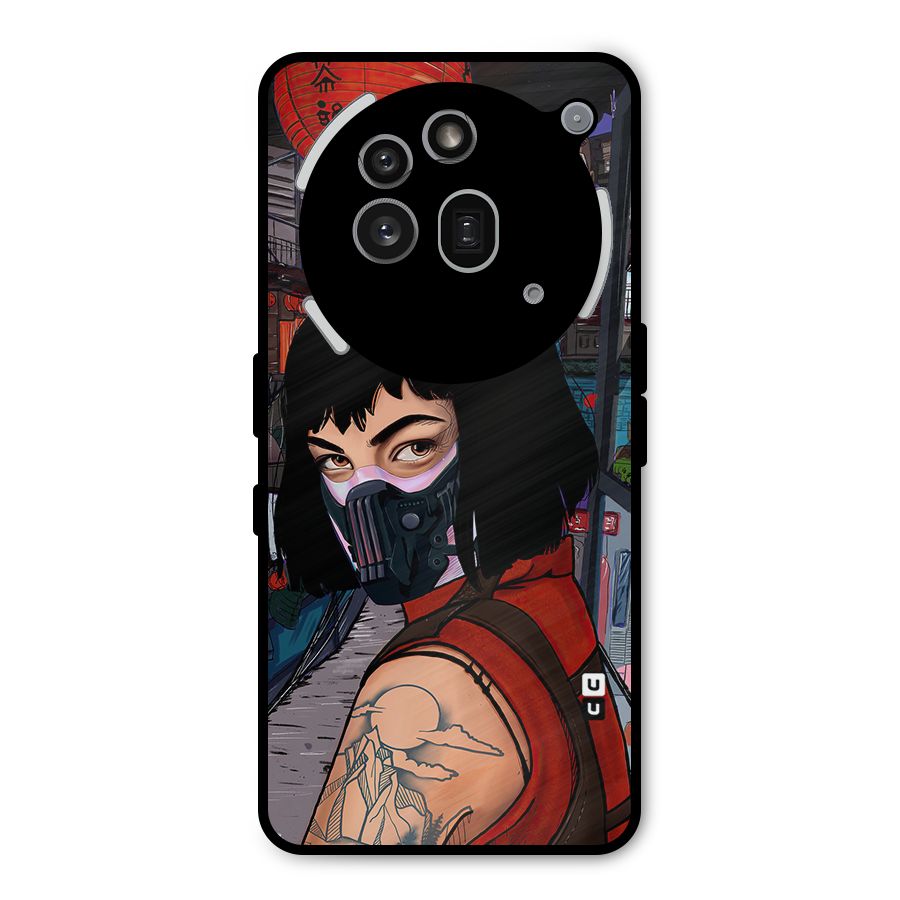 Money Heist Tokyo Mask Metal Back Case for Nothing Phone 3a Pro
