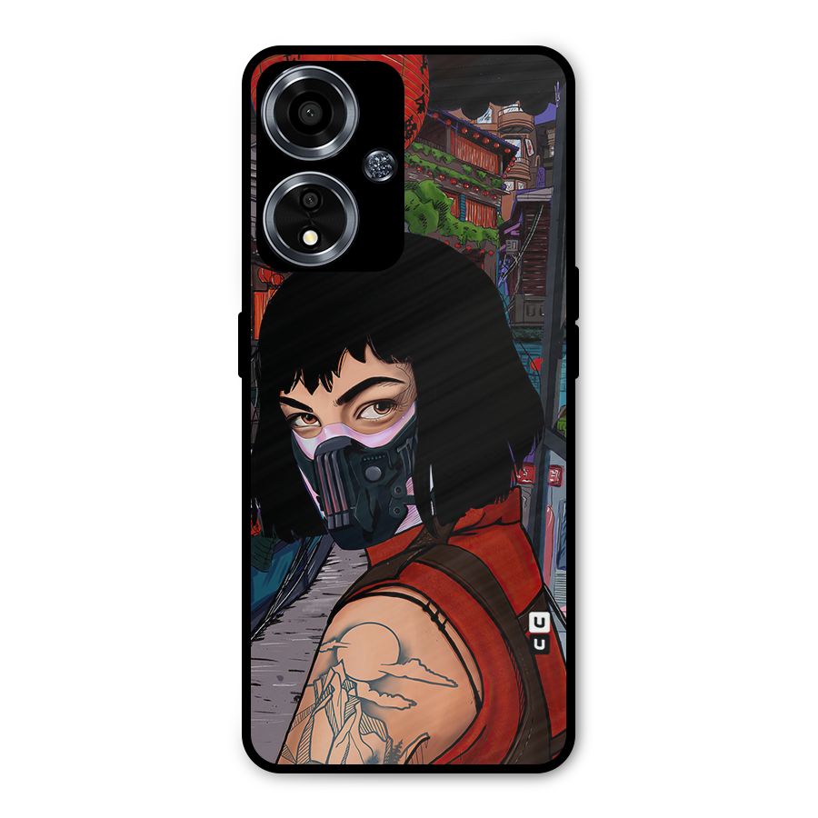 Money Heist Tokyo Mask Metal Back Case for Oppo A59
