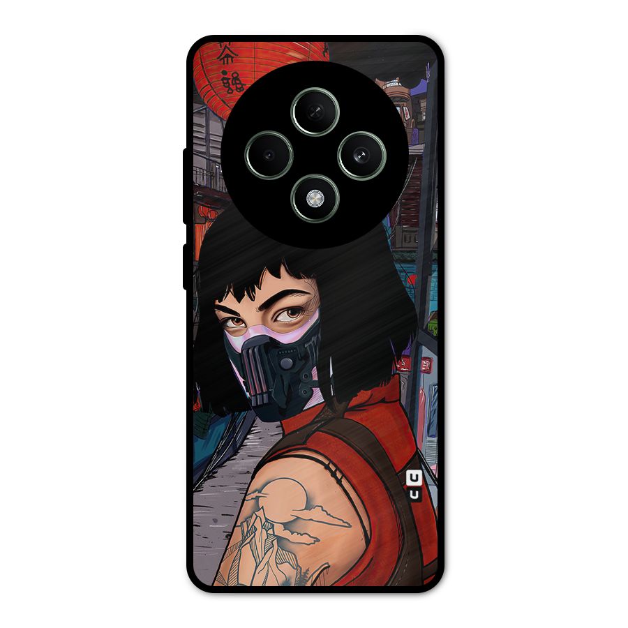 Money Heist Tokyo Mask Metal Back Case for Oppo F27