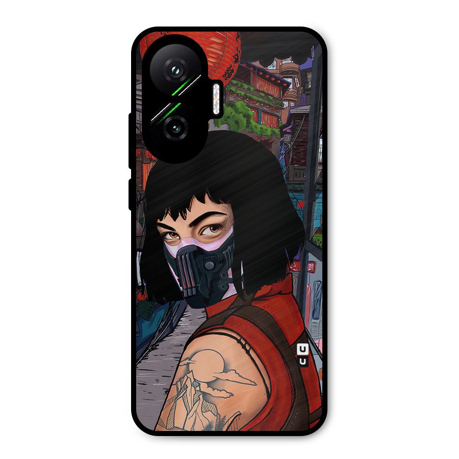 Money Heist Tokyo Mask Metal Back Case for Poco F7