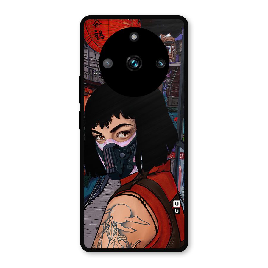 Money Heist Tokyo Mask Metal Back Case for Realme Narzo 60 Pro