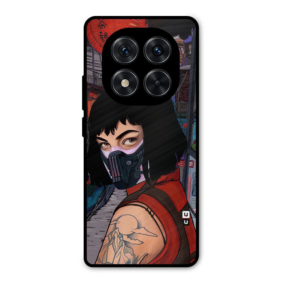 Money Heist Tokyo Mask Metal Back Case for Redmi Note 14 Pro 5G