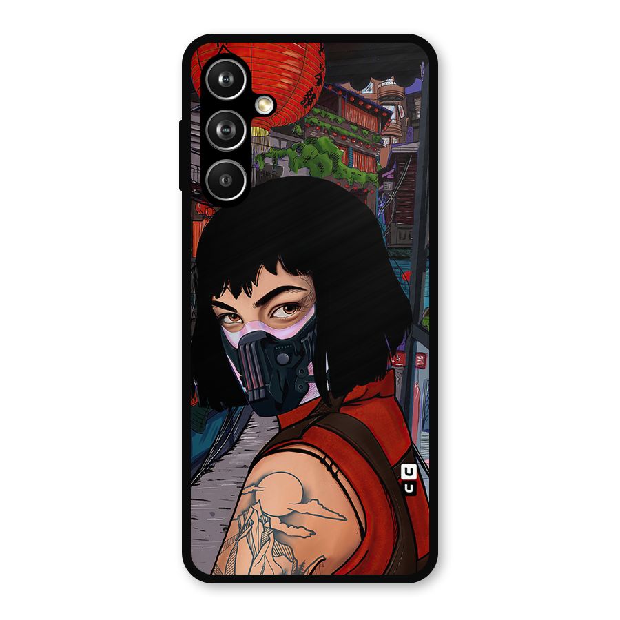 Money Heist Tokyo Mask Metal Back Case for Samsung Galaxy M54