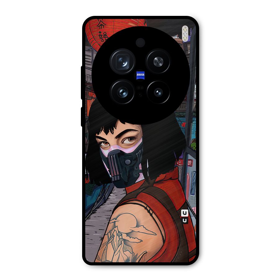 Money Heist Tokyo Mask Metal Back Case for Vivo X200 Pro