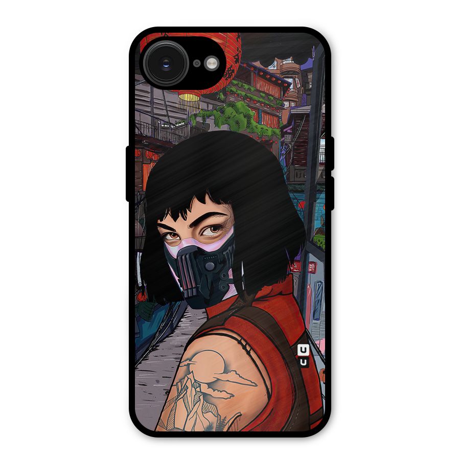 Money Heist Tokyo Mask Metal Back Case for iPhone 16e
