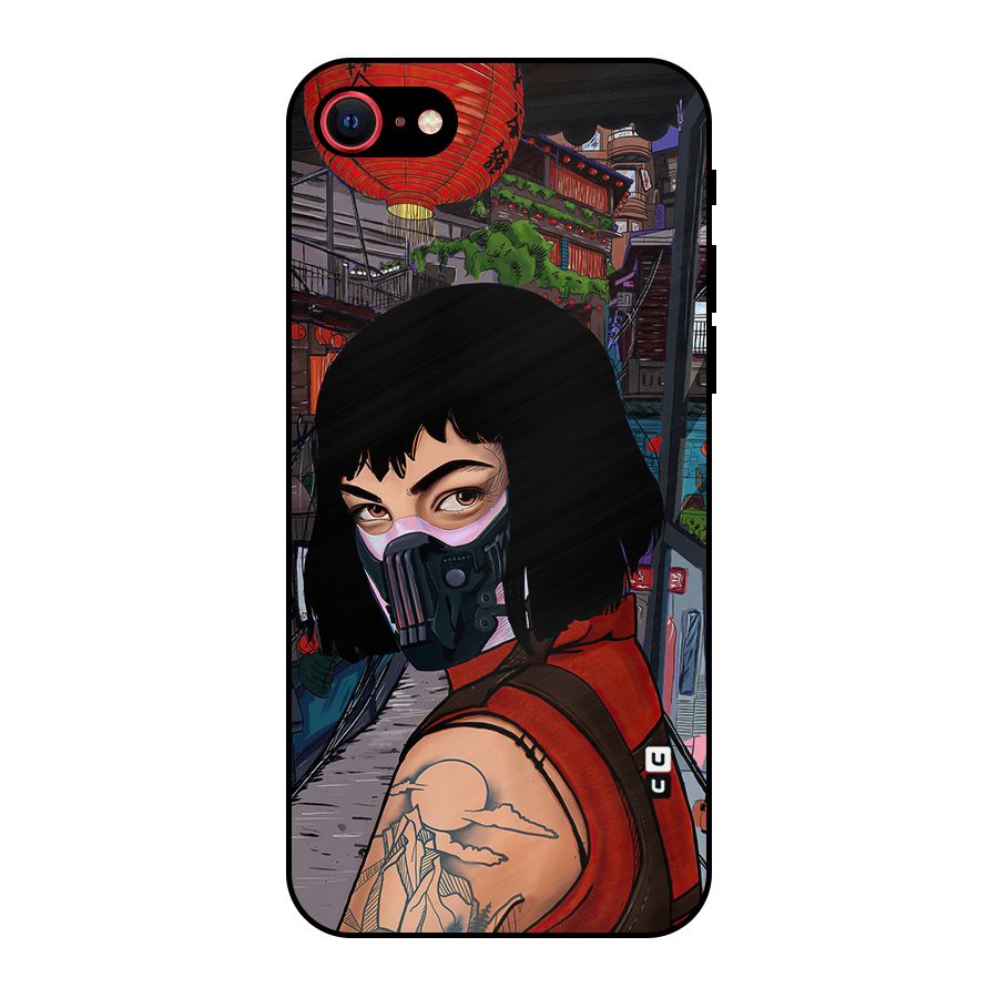 Money Heist Tokyo Mask Metal Back Case for iPhone 7