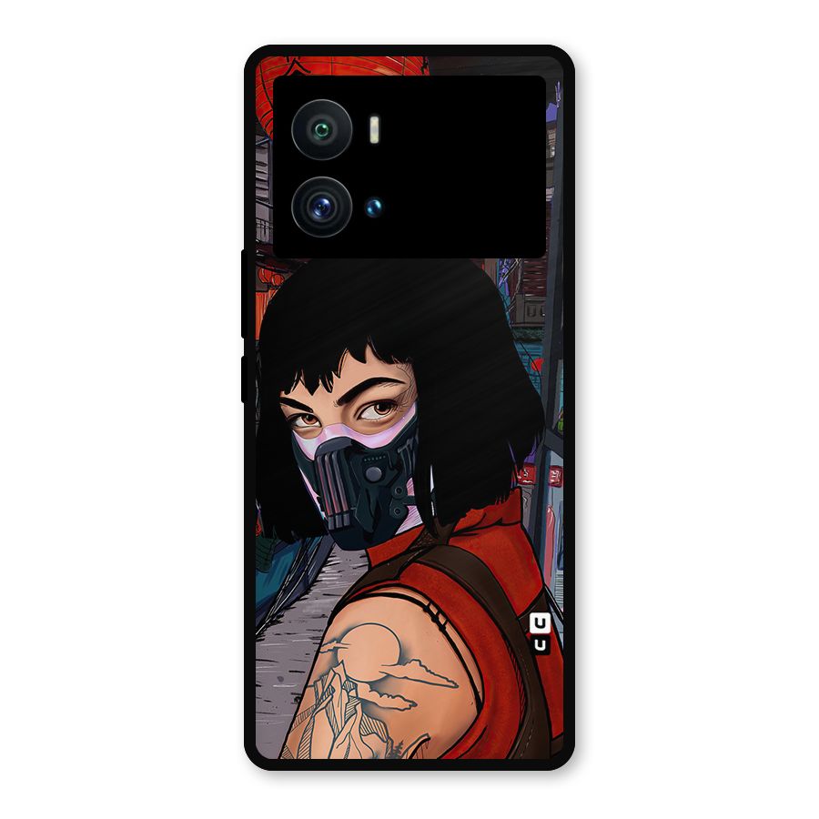Money Heist Tokyo Mask Metal Back Case for iQOO 9 Pro