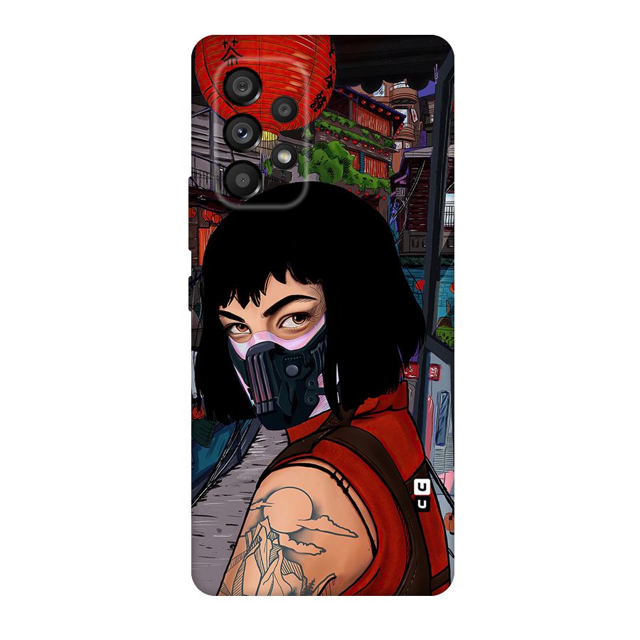 Money Heist Tokyo Mask Original Polycarbonate Back Case for Galaxy A53 5G