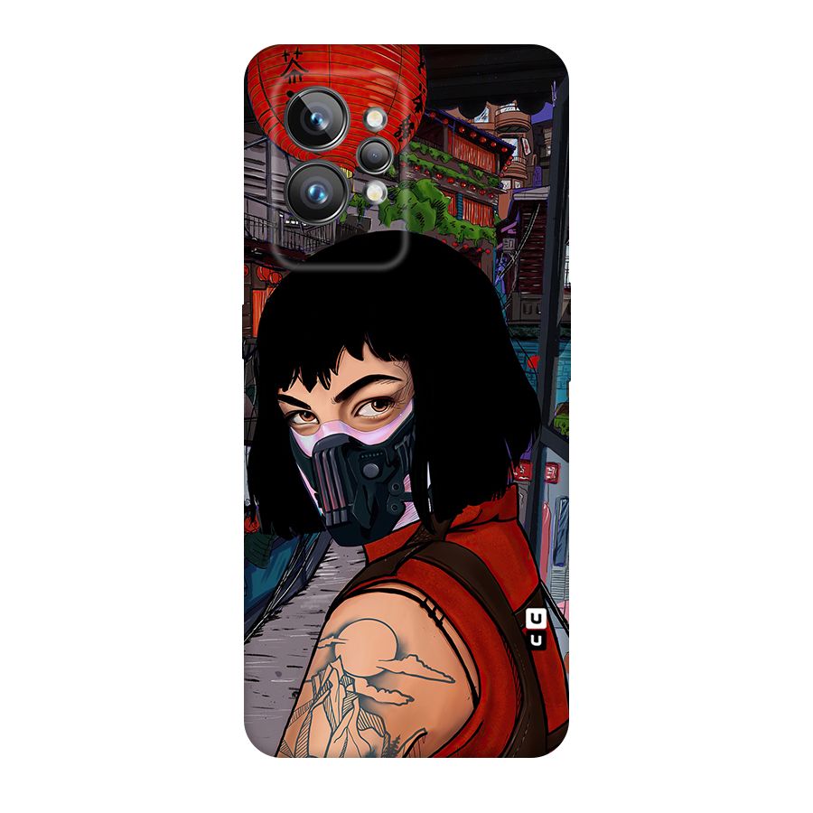 Money Heist Tokyo Mask Original Polycarbonate Back Case for Realme GT2 Pro
